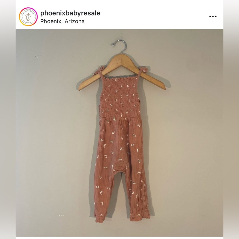 $13 ADD ON Grayson Mini rainbow romper jumpsuit zara smocked H&M‎ Quincy mae gap